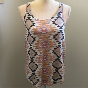 Billabong Aztec print tank
